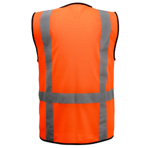 Popular Design comfortable durable workers hi vis vest reflective <b>strips</b> road construction workers hi vis vest - Product Image 2