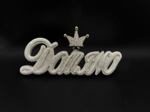 Luxury Custom Stainless Steel Hip Hop Iced Out Diamond Pendant for <b>Men</b> - Product Image 6
