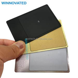 Tùy chỉnh thép không gỉ kim loại thành viên NFC thẻ với logo - Product Image 6