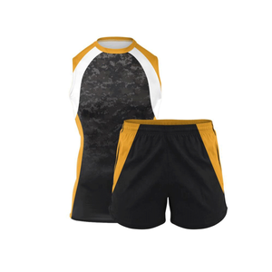 Uniformes 7 en 7 de fútbol de alta calidad totalmente sublimados con material spandex de alta calidad - Product Image 1