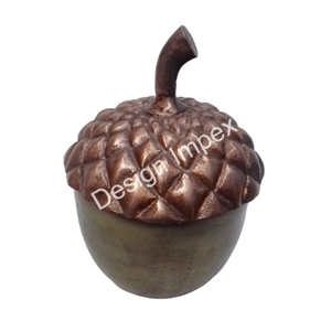 Bol à fruits secs décoratif en noyer Décoration de table Objet en métal Noix Plat à chocolat Bols de service Accessoires décorés pour la maison - Product Image 6