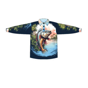 2025 camiseta de pesca de torneos personalizados de moda de manga larga de secado rápido UPF 50 + transpirable que absorbe la humedad para la pesca australiana - Product Image 6