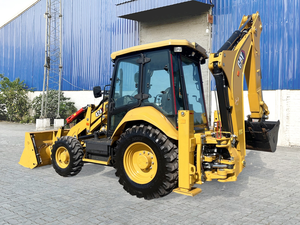 Retroexcavadora CAT 424 4WD de 75HP, excavadora de construcción, equipo pesado en venta - Product Image 2