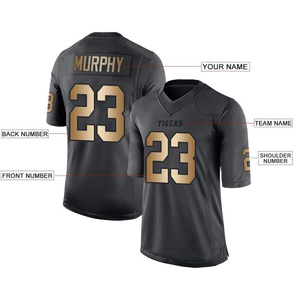 Custom Printed Casual Football Jerseys with Short Sleeves at Cheap Price and Breathable Material for Wholesale - Product Image 4