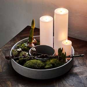 Candelabro de anillo con soporte de hierro fundido rústico fresco moderno personalizado recién llegado para decoración del hogar para fiestas de boda de Navidad - Product Image 5