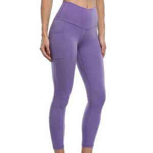 Diseño caliente al por mayor de cintura alta Yoga Leggings para las mujeres en la mejor calidad transpirable Pantalones deportivos OEM al por mayor Leggings de las mujeres - Product Image 6