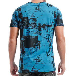 2024 col rond Sublimation imprimé hommes microfibre à manches courtes maillot respirant coupe ajustée motif de conception de haute qualité Pakistan - Product Image 2