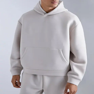 Ensemble sweat-shirt et pantalon de survêtement personnalisé 2025 Survêtement de haute qualité Ensembles pantalons de survêtement et sweat à capuche évasés et lourds - Product Image 4