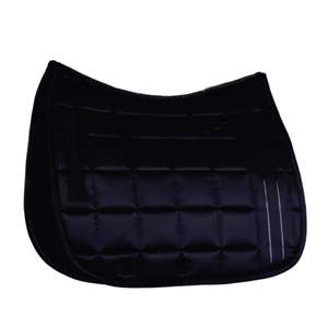 Tapis de selle équestre en tissu satiné du fabricant disponibles dans toutes les tailles et couleurs pour l'équitation et le saut d'obstacles - Product Image 4