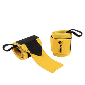 Custom Non Slip Elastic Neoprene <b>Wrist</b> Support Brace Cotton <b>Wrap</b> for Weight Lifting <b>Gym</b> Fitness Men Women - Product Image 1