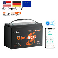 Baterai Lithium Dual Purpose 12V 165Ah untuk Kapal Laut dengan Bluetooth, 1200CCA, Pemanas Otomatis, Starter & Daya, Baru Diluncurkan di AS