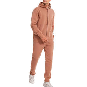 Vente en gros Survêtement Unisexe Ensemble 2 Pièces Écologique Maternité 100% Coton Logo Personnalisé Plus Size Jogger Sports Gym Survêtement - Product Image 1