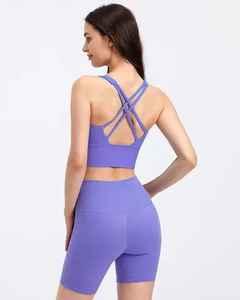 Novedad de verano 2024, ropa de primavera, camiseta sin mangas de Color sólido, conjuntos de pantalones cortos de motorista, ropa de verano, conjunto de 3 piezas para mujer - Product Image 4