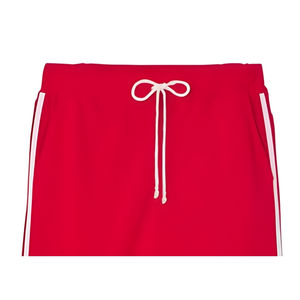 Pantalon décontracté droit élégant de taille moyenne en toile de haute qualité, anti-froissement, uni, pour femmes, pantalon de bureau pour femmes - Product Image 2