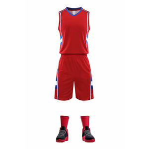 Uniforme de baloncesto ligero personalizado, Jersey de baloncesto cómodo, liso, lo último - Product Image 4