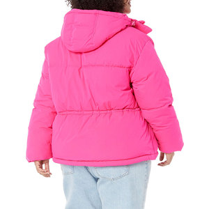 Bulk Production Women's Winter Windbreaker Warm Cropped Customizable Puffer Breathable <b>Jacket</b> Woman - Product Image 5