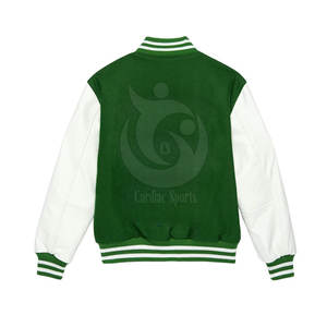 Veste de baseball d'hiver personnalisée de qualité supérieure, style streetwear, col montant, coupe-vent et respirante à prix avantageux - Product Image 2