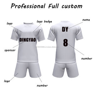 Uniforme de fútbol de alta calidad, conjunto completo, 100% poliéster, personalizable, transpirable, secado rápido, venta al por mayor, camisetas de fútbol, equipo de la mejor calidad - Product Image 2