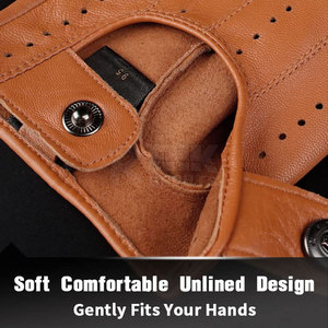 Gants de conduite à prix de gros, matériau durable, ajustement confortable, design flexible pour la conduite automobile et l'utilisation en extérieur - Product Image 5
