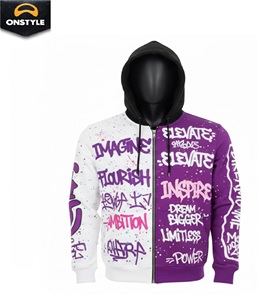 Sweat à capuche bicolore hiver pour hommes et femmes, en polyester/coton uni, avec patchs colorés élégants, style streetwear, écologique et respirant - Product Image 5