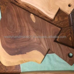 Juego de tabla de cortar de madera extra grande, utensilios de cocina, uso en restaurante, tabla de cortar, tabla de cortar de bambú con mango fuerte - Product Image 2