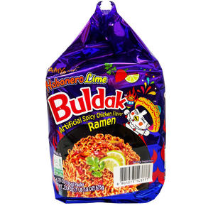 Pedidos al por Mayor de Ramen Picante Samyang Habanero Lime de 130g, Fideos Instantáneos Coreanos Picantes Halal para Exportación al por Mayor - Product Image 3