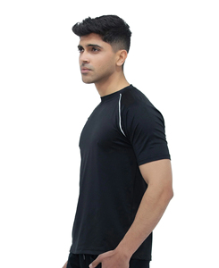 T-shirts de compression slim fit pour hommes, respirants, manches courtes, en spandex/polyester, pour le fitness et l'entraînement - Product Image 3