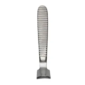 Rétracteur à lame concave angulaire en acier inoxydable 7,5" x 18 mm avec pointe arrière - Product Image 2