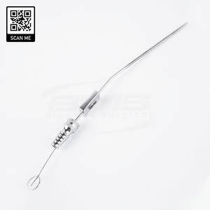 ท่อดูดและฉีดล้างเลมเปิร์ตแบบพรีเมียม 190 มม. - ท่อสแตนเลสเกรดผ่าตัดสำหรับหู อุปกรณ์หู คอ จมูก ระดับมืออาชีพ - Product Image 3