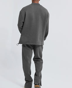 Survêtement pour homme à manches longues anti-rides, lavage à l'acide, coupe ample, nouvelle arrivée, toutes saisons, meilleur survêtement pour homme en lavage à l'acide durable - Product Image 6