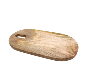 Planche à découper en bois naturel planches à découper coupées à la main avec demi-couleur pour couper les légumes et les fruits maison hôtels et restaurants - Product Image 6