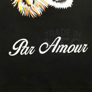 Vêtements d'extérieur décontractés pour hommes T-shirt brodé 100% coton Offre Spéciale grande taille en coton/fibre de bambou - Product Image 6