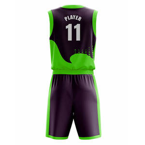 Uniforme de baloncesto de secado rápido con diseño único, ropa deportiva ligera y transpirable de talla grande disponible - Product Image 4