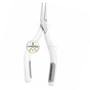 Pince à bec plat en acier inoxydable Weller Erem 2442P |   Pince électronique de précision de haute qualité de 5 pouces, mâchoires lisses, ergonomique - Product Image 4