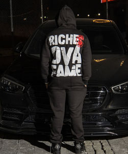 ชุดวอร์มกางเกงวิ่งพร้อมฮู้ดสำหรับผู้ชายชุดวอร์ม2ชิ้นสำหรับวิ่งจ๊อกกิ้งฤดูหนาวโลโก้แบบกำหนดเอง - Product Image 2