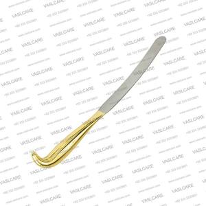 Instrumentos quirúrgicos Espátula para el pecho 38mm de ancho Hoja semimaleable 185mm de longitud 315mm Longitud total Acero inoxidable por Vaslcare - Product Image 5