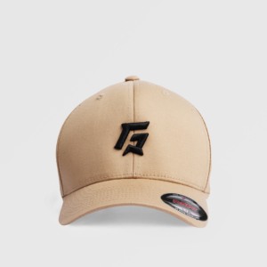 Casquette kaki profil moyen GA, accessoire de mode élégant pour masque - Product Image 1