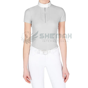 Reliable <b>Compression</b> Horse Riding Shirt Thermal <b>Base</b> <b>Layer</b> Equestrian Warmth Flexibility Comfort For Weather Outdoor Activities - Product Image 2