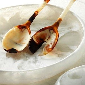 ชุดเครื่องครัวอะคาเซียสีเข้มชุด6ชิ้นชามขายดี2ชิ้นผลิตในอินเดียประกอบด้วยชุดเซ็ตสลัดไม้ - Product Image 4