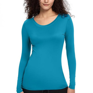 Wholesale Medical <b>Scrub</b> <b>Tops</b> for Women Breathable Durable Custom Logo Available Elegant Fit Women <b>Scrub</b> Shirt - Product Image 4