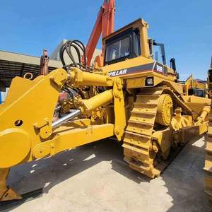 รถดันดิน CAT D9R มือสองคุณภาพสูง 228 กิโลวัตต์ รุ่นปี 2022 ความจุในการดัน 5.89 เมตร ผลิตในเซี่ยงไฮ้ พร้อมมอเตอร์ปั๊ม - Product Image 2
