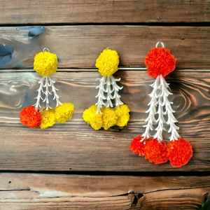 Vente en gros de fleurs artificielles indiennes cordes de fleurs décoratives séchées mariage Noël Halloween cadeau décoration Offre Spéciale - Product Image 1