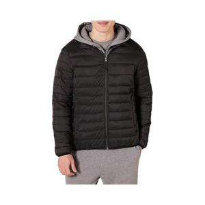 Veste matelassée légère pour homme et femme, imperméable, coupe-vent, matelassée, OEM ODM, logo personnalisé, automne, réversible, écologique - Product Image 1