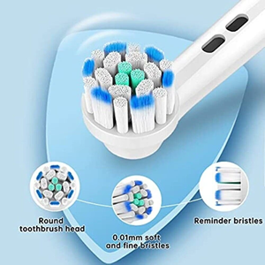 Cepillos de Dientes Eléctricos de Limpieza Rápida, 10 Cabezales de Cepillo Dupont con Cerdas Suaves para Uso en Hoteles y Hogares - Product Image 3