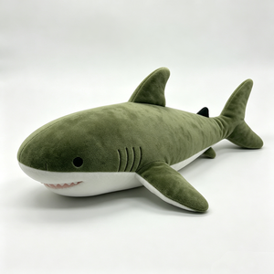 Unique plush <b>shark</b> plush, <b>shark</b> stuffed animal, green <b>shark</b> plush <b>toy</b>, <b>shark</b> plushie, ocean animal plush - Product Image 6