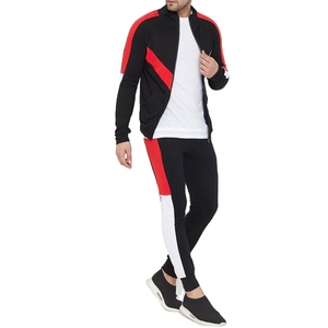 Survêtement d'hiver décontracté pour homme, imprimé uni, respirant, séchage rapide, léger, avec fermeture éclair, confortable, logo personnalisé, 100% coton - Product Image 5