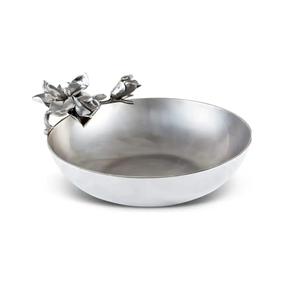 Frutero decorativo de la mejor calidad Metal Aluminio chapado en oro Hecho a mano Elegante India Fabricante Tazón redondo a granel - Product Image 6