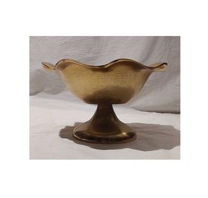 Bol de service de collations de conception merveilleuse dans le bol de chocolats de couleur or en aluminium pour l'hôtel et le restaurant - Product Image 1