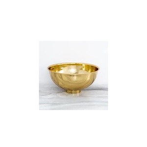 Bol à salade de fruits en laiton antique, finition artisanale de haute qualité, bol à dîner en laiton naturel, meilleure qualité, dernier produit - Product Image 6