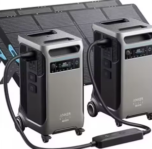 Wholesales Anker SOLIX F3800 Plus Portable <b>Power</b> <b>Station</b> with Double <b>Power</b> Hub 2x400W <b>Solar</b> Panels 3-Year Warranty - Product Image 1